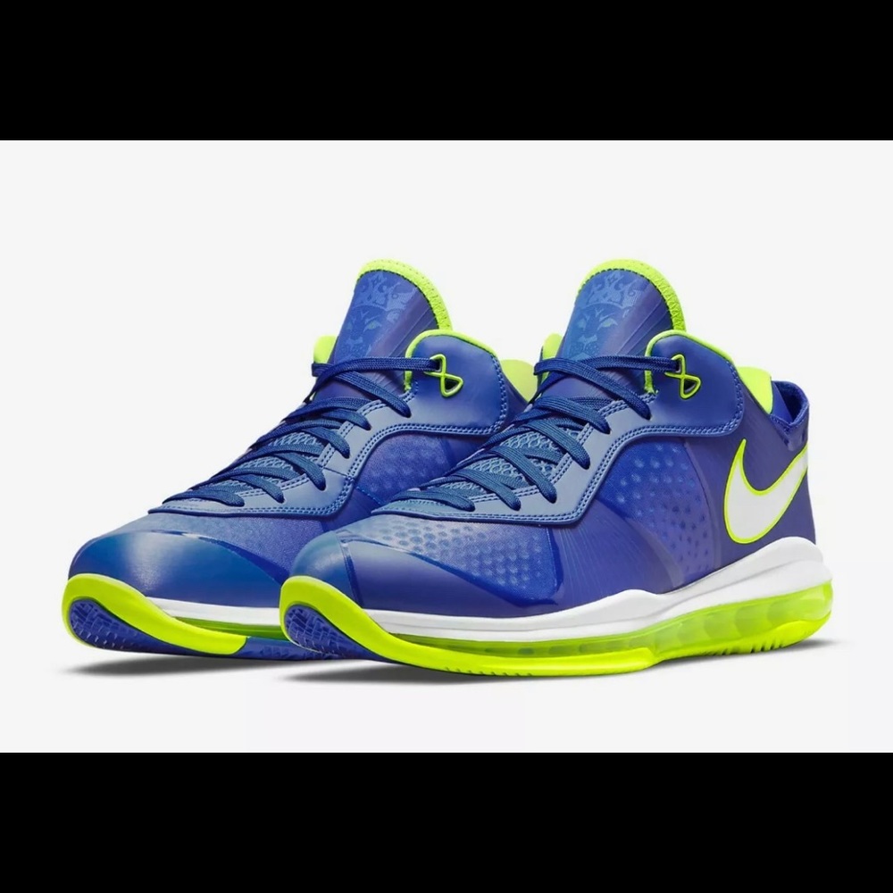 Nike LeBron 8 V/2 Low QS “Sprite Treasure Blue DN1581 400 Men's Sizes